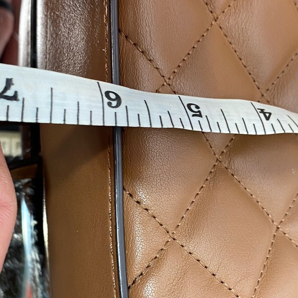 Michael Kors Brown Quilted Crossbody Bag - Picture 8 of 11